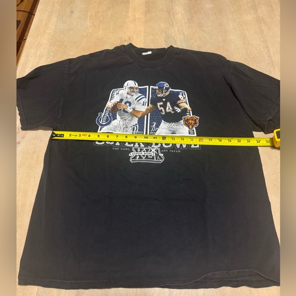 2007 Chicago Bears vs Indianapolis Colts Superbowl shirt - Picture 4 of 5